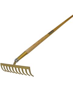 Tuinhark 10 gebogen tanden bus en kap met gelakte steel 170