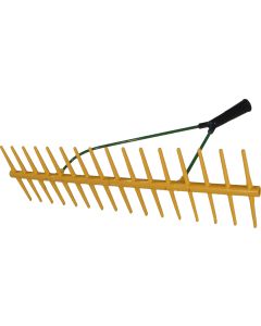 Hooihark kunststof schuin model 16 dubbele tanden z/st.