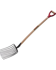 Puinvork 9-tands kunststof D-greepsteel 85 cm