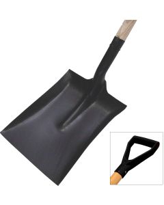Ballastschop zwart nr.4 steel 80 cm met kunststof D-gree
