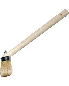 Bokkenpoot kwast universeel 40 mm met houten steel