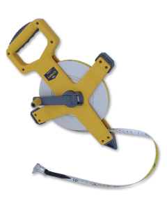 Meetband geplastificeerd haspel 50 meter