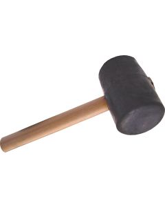 Rubberhamer nr.8 hard met steel