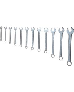 Ring- steeksleutelset 12 delig