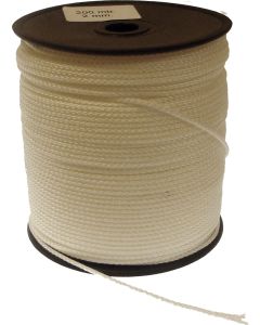 Metselkoord van gevlochten nylon polyamide Ø 2 mm x 200 mtr.