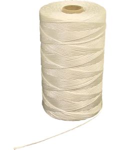 Metseldraad gevlochten nylon polyamide Ø 1,5 mm x 500 mtr.