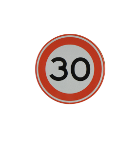 Verkeersbord 30 km/uur Ø 600mm A01-30