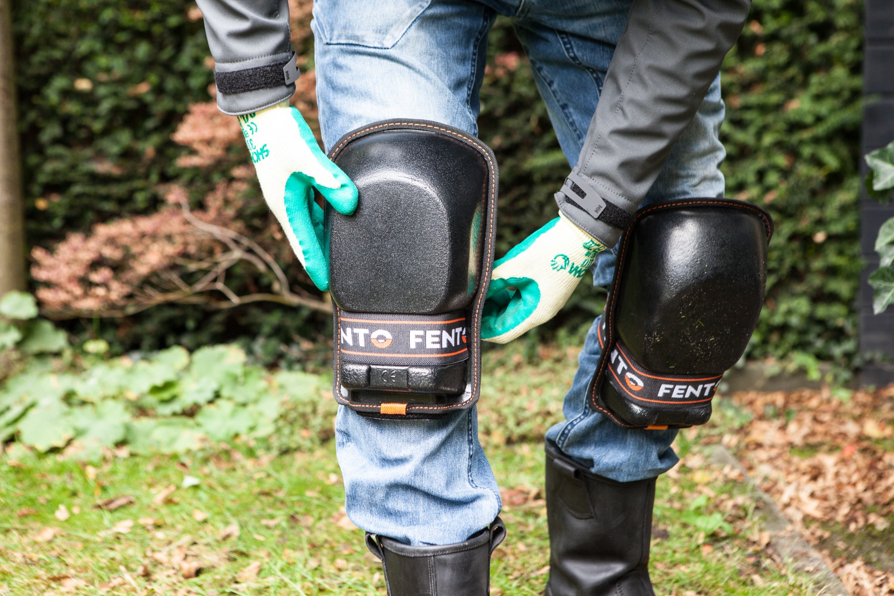 Fento kniebeschermers zorgen voor lichter werk op de grond